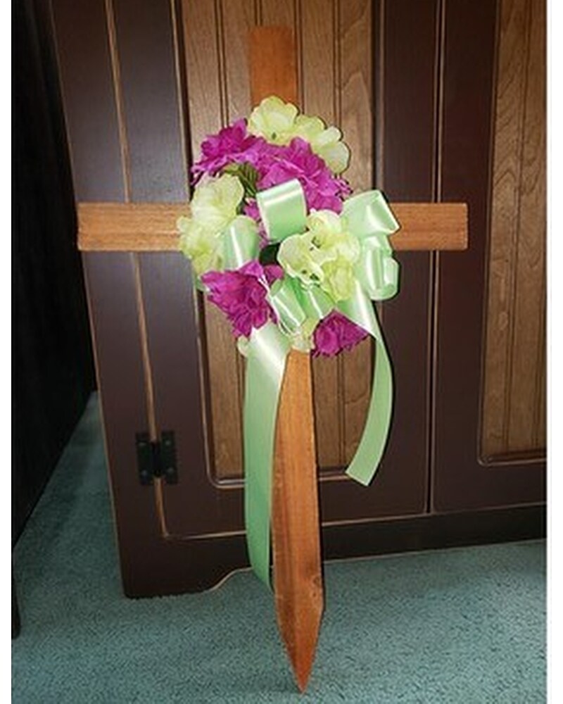 Custom Wooden Cross in Parksley VA - Floral Express & Gifts