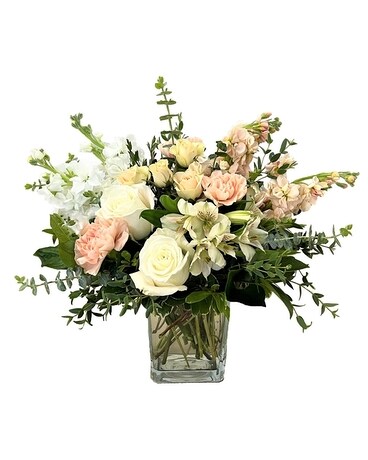 Peach Perfection Flower Arrangement