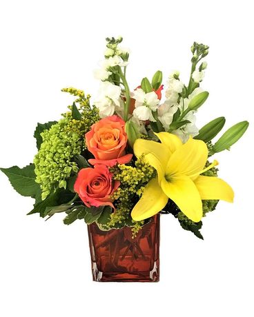 Citrus Splash Flower Arrangement