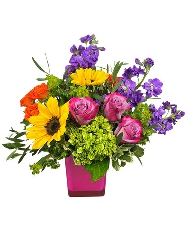 Blooming with Color Flower Arrangement