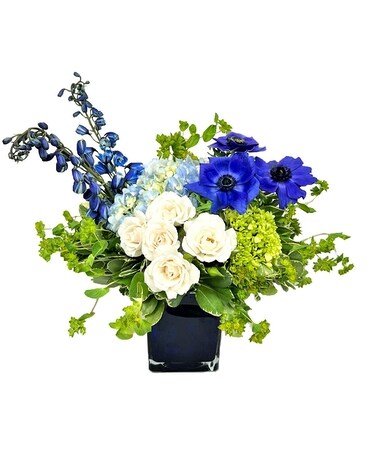 Birthstone Collection: September/Sapphire Flower Arrangement