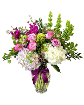 Luxe Lavender Flower Arrangement