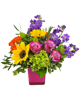 Blooming with Color Flower Arrangement