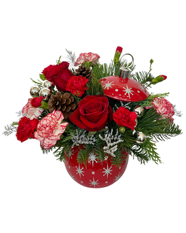Christmas Spirit Flower Arrangement