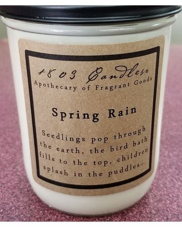 1803 Soy Candle Spring Rain Jar Candle