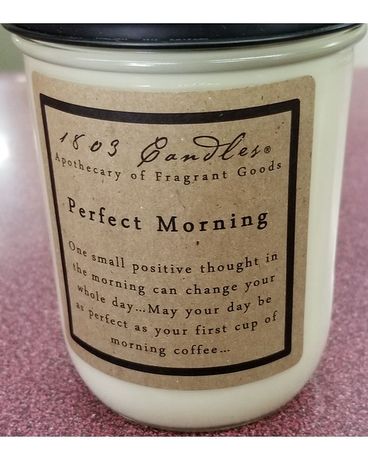 1803 Soy Candle Perfect Morning Jar Candle