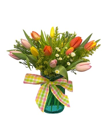 Totally Tulip Flower Arrangement