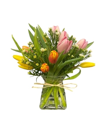 Tipsy Tulips Flower Arrangement
