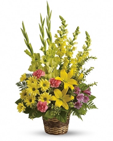 Vivid Recollections Flower Arrangement