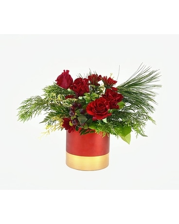 Vermillion's Rose Flower Arrangement