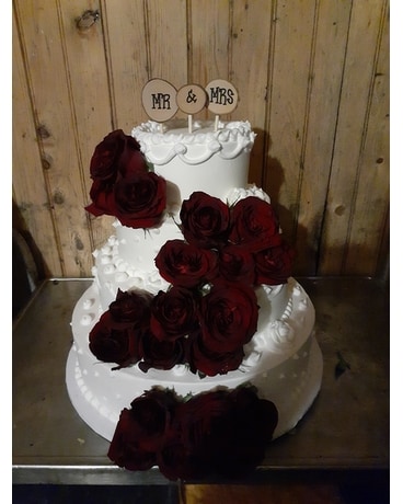 Blackpearl Roses Flower Arrangement