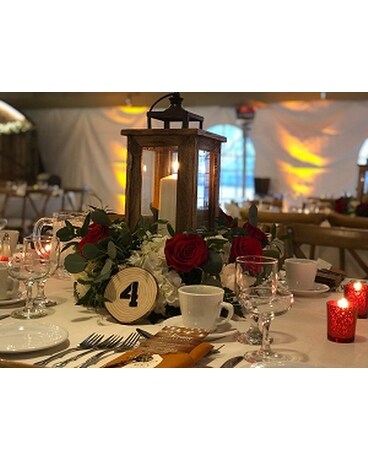 Lanterns Flower Arrangement