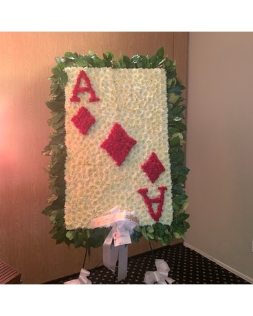 Ace of diamonds Flower Arrangement