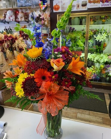 fall flowers Flower Arrangement