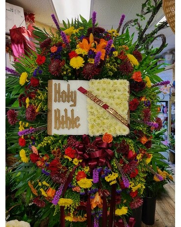 Spray\bible Flower Arrangement