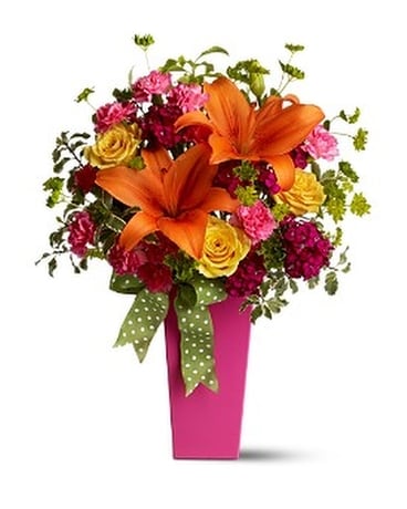 Brilliant Day Flower Arrangement
