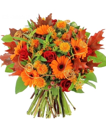 Bouquet of Autumn Colours Flower Arrangement