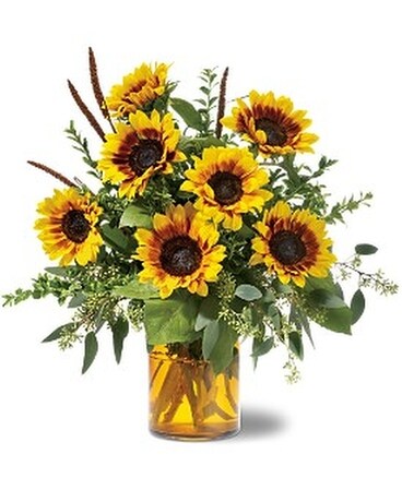Sunrise Sunflowers Flower Arrangement