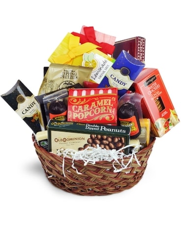 Snack Attack Gourmet Basket Gift Basket