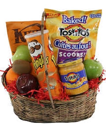 Fruit and Snack Basket Gift Basket