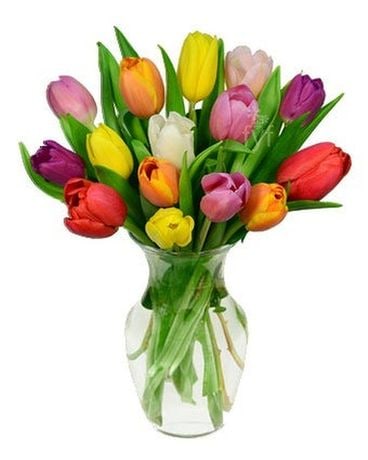 Just tulips Flower Arrangement