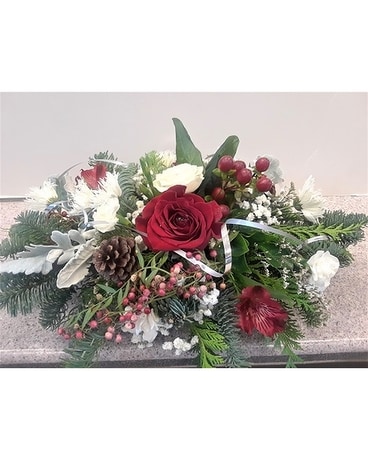 Christmas Centerpiece #6 Flower Arrangement