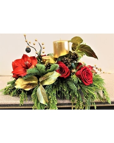 Christmas Centerpiece #15 Flower Arrangement