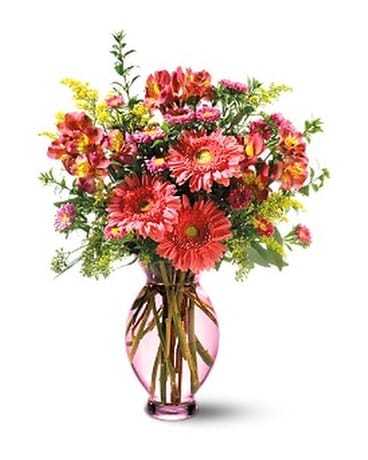 Teleflora's Pink Inspiration Bouquet Flower Arrangement