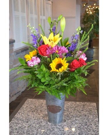 Tuscan Summer Flower Arrangement