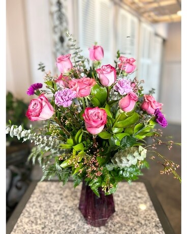 Moonlight Flower Arrangement