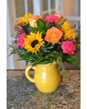 Country Sunshine Flower Arrangement