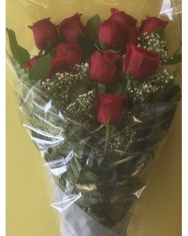 Dozen Red Roses Cello Wrapped Custom product