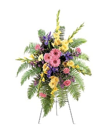 Hope and Harmony Spray Flower Arrangement
