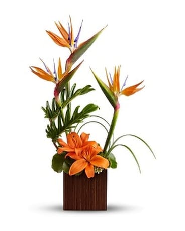 Bamboo Paradise Flower Arrangement
