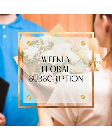 Weekly Floral Subscription Flower Arrangement