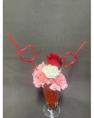 A couples sundae thet is calorie free Flower Arrangement