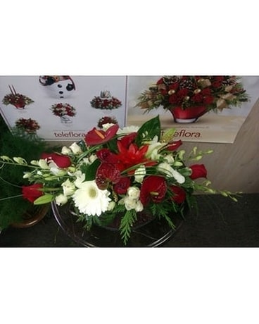 Tropical Centerpiece Flower Arrangement
