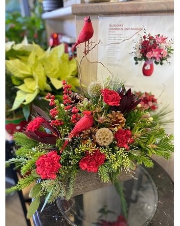 Winter forest bouquet by vivian Flower Arrangement
