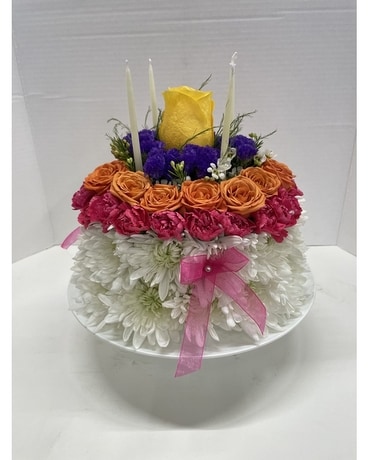 Birthday Cake (BCAKES) Flower Arrangement