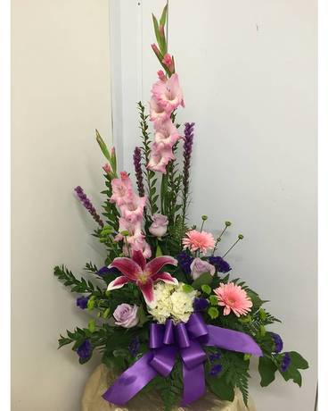 Pastel in Peace Bouquet Flower Arrangement