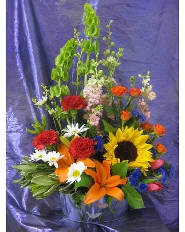Burst of Spring Bouquet Flower Arrangement