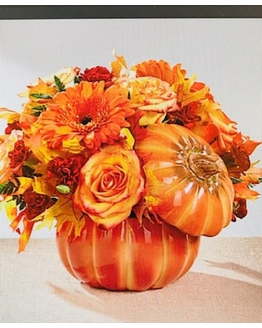 HARVEST PUMPKIN BOUQUET Flower Arrangement