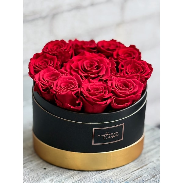 Preserved Flowers Black Rose Bear Near Me Preserved Flower Bouquet