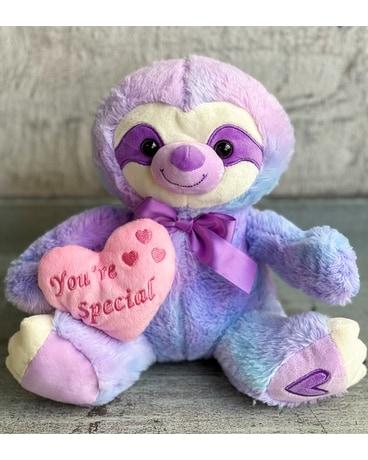 Lavender Sloth Plush