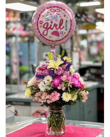Playtime For Baby Girl Bouquet
