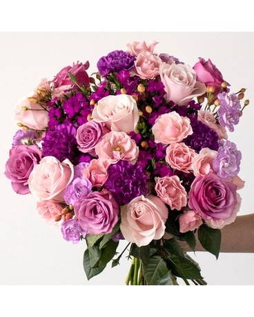 Blush Violets Bouquet