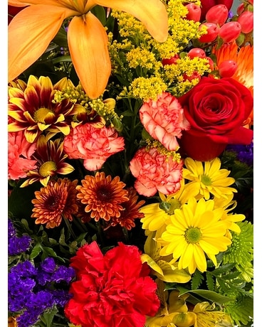 Fall Toned Loose Bouquet