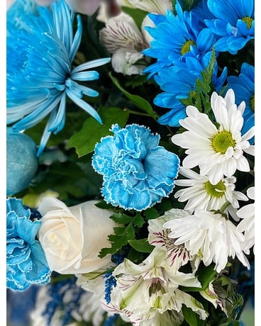 Blue and White Bouquet