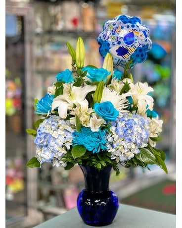 Bouncing Baby Boy Bouquet