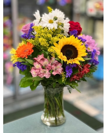 Pet-Safe Blossoms Flower Arrangement